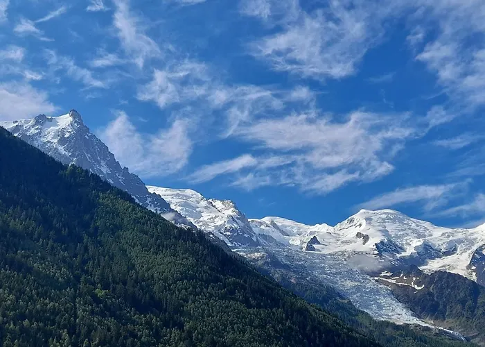 Le Petit Balcon Avec Vue Sur Le Mont-Blanc 2 Etoiles